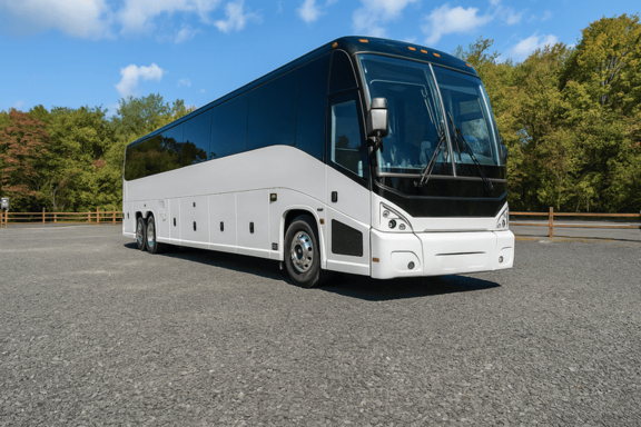 Schenectady Charter Bus 56 Passenger Charter Bus
