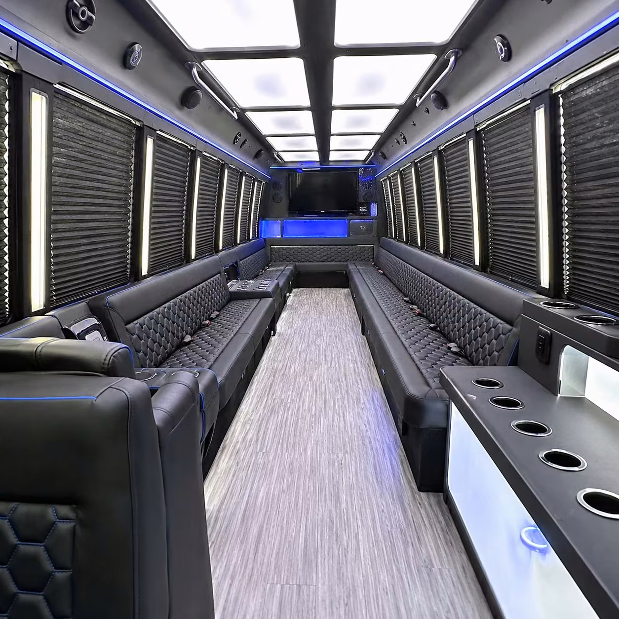 party bus interior