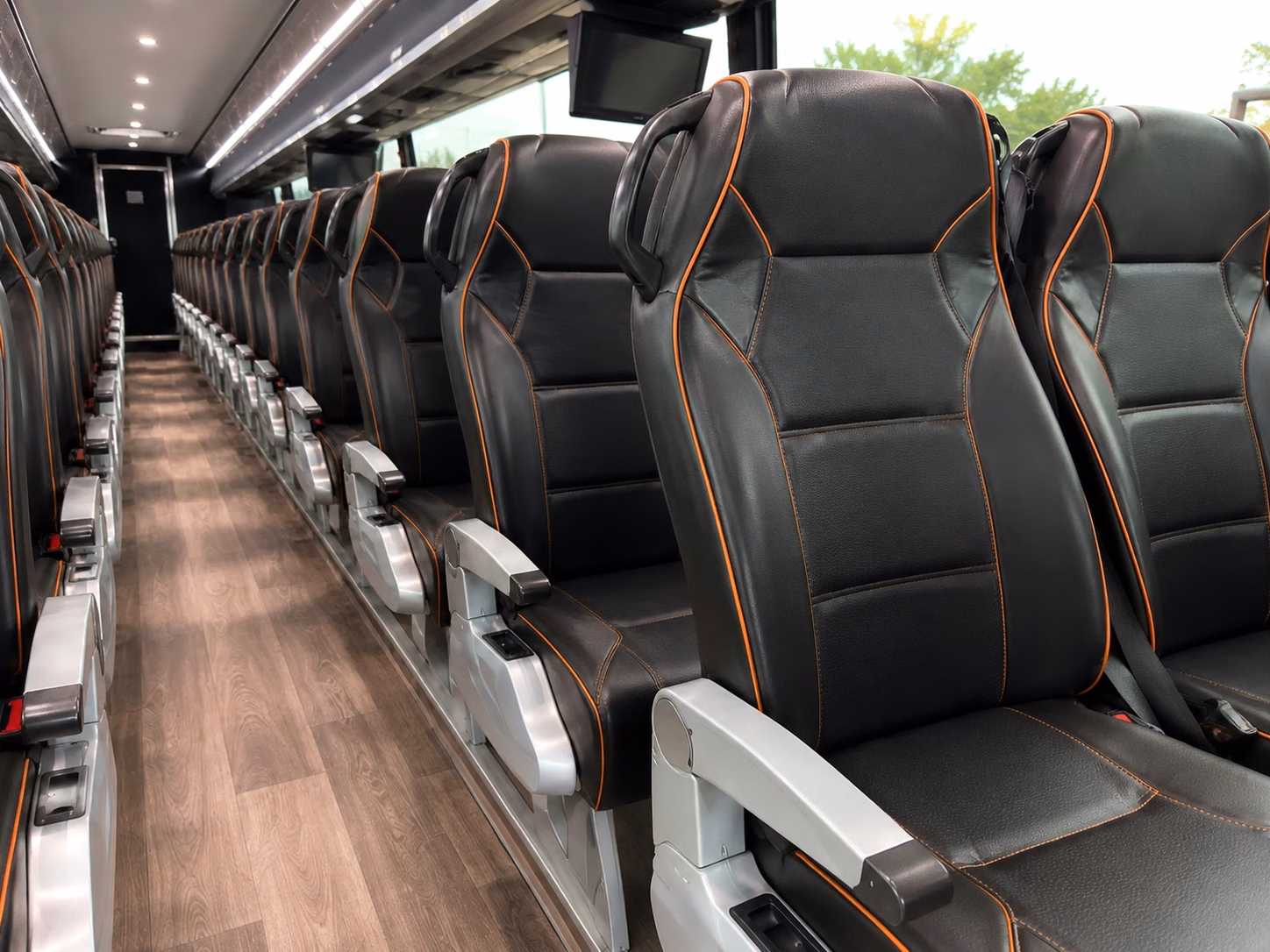schenectady charter bus interior