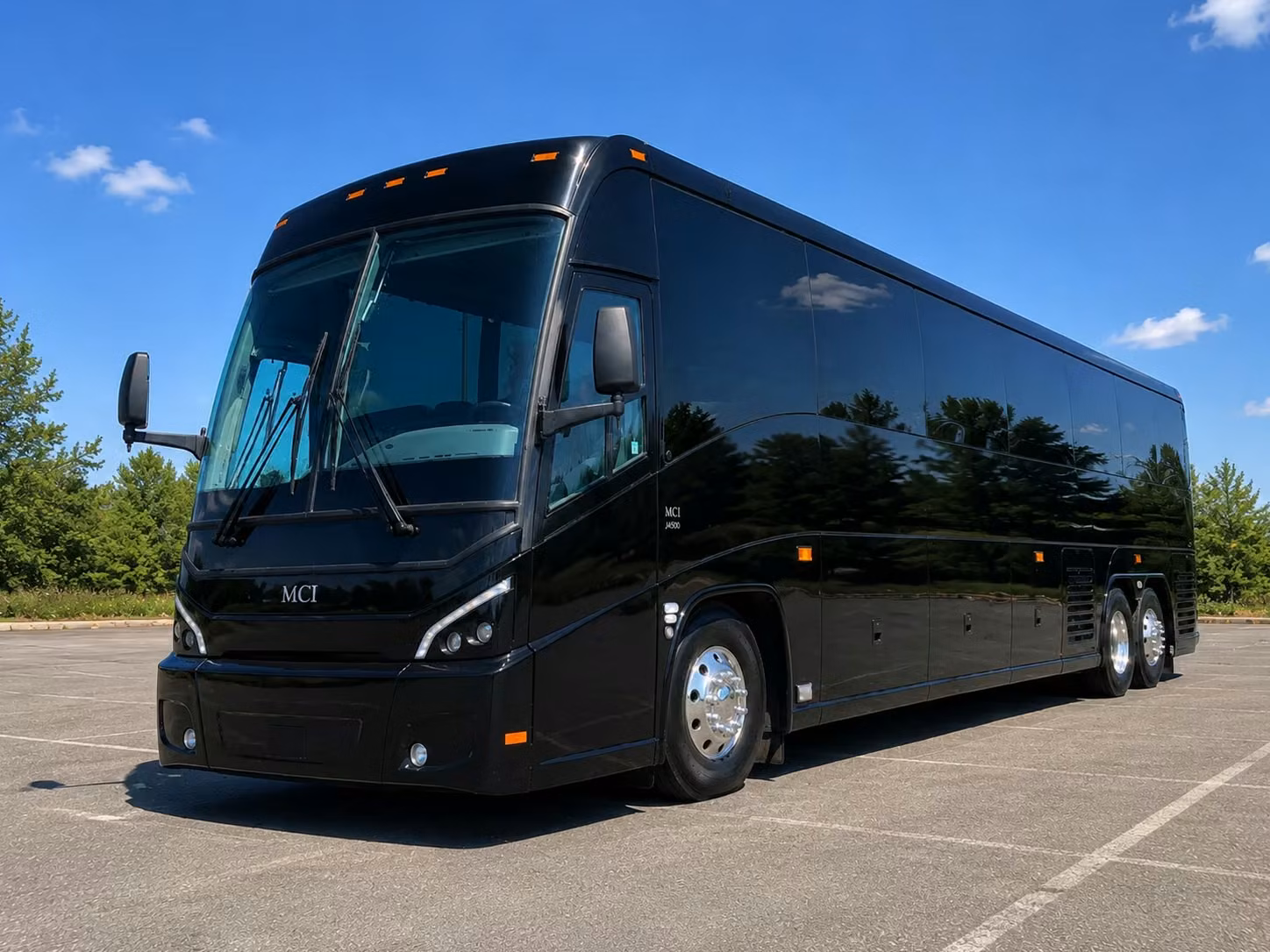 schenectady charter bus rental exterior